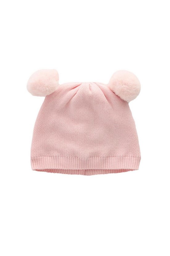 NEXT Bommelmütze Zarte Baby-Mütze mit zwei Bommeln 1-St mehr