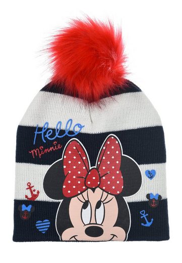 DISNEY MINNIE MOUSE Bommelmütze Baby Mädchen Winter-Mütze mehr Bis zu 55% Rabatt