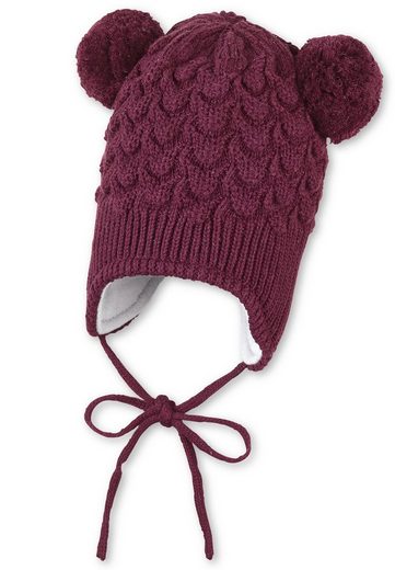 STERNTALER® Strickmütze Bommelmütze Struktur 1-St mehr Günstiger Verkauf
