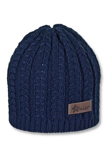 STERNTALER® Strickmütze Strickmütze (1-St., Wintermütze Strick Zopfmuster ideal für kalte Tage) Mütze mit Merinowollanteil und kleinem Zopfmuster mehr Black Friday