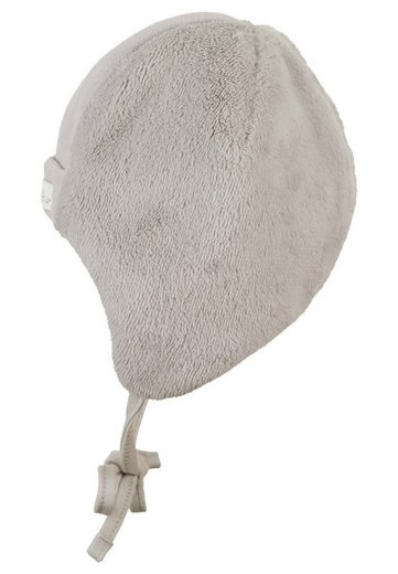 STERNTALER® Schlupfmütze Mütze (1-St., Wintermütze mit Bärchen Motiv, Bindeband und Ohrenschutz) Baby Beanie Mütze aus weichem Teddyflausch unifarben mehr Letzter Tag