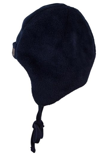 STERNTALER® Schlupfmütze Mütze (1-St., Wintermütze mit Bärchen Motiv, Bindeband und Ohrenschutz) Baby Beanie Mütze aus weichem Teddyflausch unifarben mehr Letzter Tag