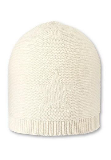 STERNTALER® Strickmütze GOTS Strickmütze 1-St., Kinder Strickmütze mit eingestricktem Stern ideal für den Winter) Wintermütze Baby gefüttert mit Baumwollfleece (Bio mehr Discount Store für neue Produkte