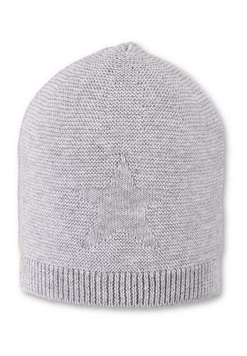 STERNTALER® Strickmütze GOTS Strickmütze 1-St., Kinder Strickmütze mit eingestricktem Stern ideal für den Winter) Wintermütze Baby gefüttert mit Baumwollfleece (Bio mehr Discount Store für neue Produkte