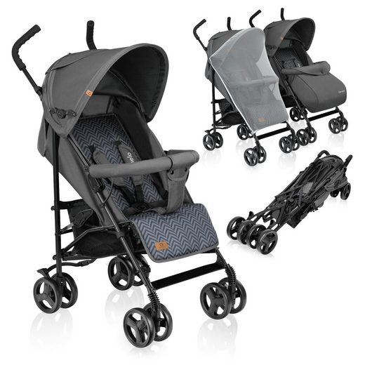 LIONELO Kinder-Buggy ELIA Moskitonetz, Beinwärmer, ab 0 bis 32 Monate mehr VIP-Rabatte