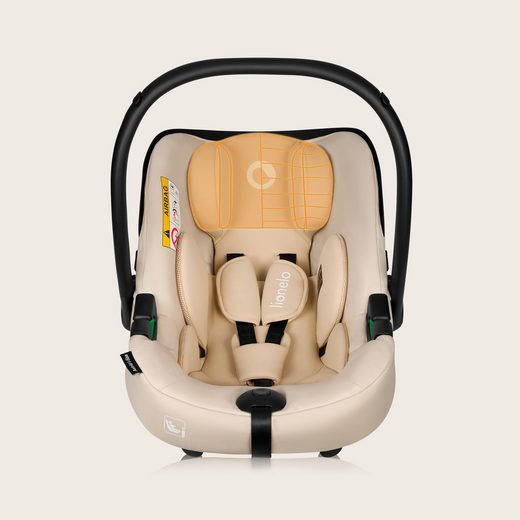 LIONELO Babyschale ASTRID I-SIZE ab: ab Geburt, bis: bis 87 cm, ab: 1,00 kg, bis: 16,00 kg, (Set), Sehr stabiler Träger, Höhenverstellung, Modernes Design mehr