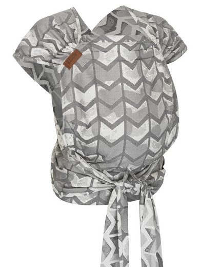 HOPPEDIZ Babytrage Hop-Tye Advanced ab Geburt (2,5 - 20 kg) - Halfbuckle mit Tuchträger mehr