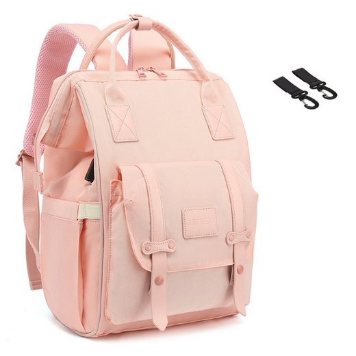 REDOM Wickelrucksack Wickeltasche Rucksack Baby Multifunktions-Babytaschen wasserabweisend (Windeln Babyflasche Milchfläsche Rucksack Tasche mit USB-Anschluss, Multifunktional, Babytasche, Wickelrucksack), mit Kinderwagen-Haken Begrenzt auf 3 Tage