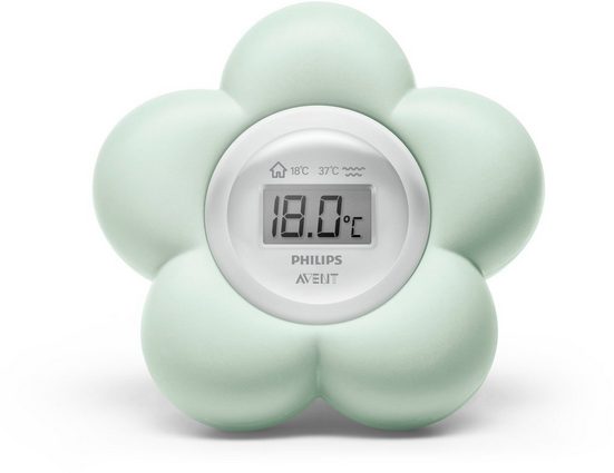 PHILIPS AVENT Badethermometer SCH480/00 1-tlg., digitales Bad- und Raumthermometer mehr