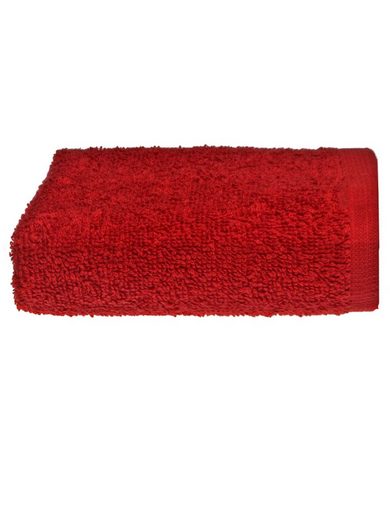 JULIE JULSEN Handtücher 1-Handtücher-Grau-Waschlappen 30 x 30 cm Baumwolle (1-St) mehr Sonderangebote