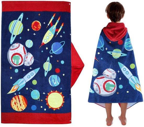 HYTIREBY Strandtücher Kinder Strandtuch Badetuch mit Kapuze Jungen Mädchen mehr Fabrikladen