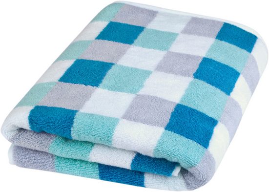 ROSS Handtuch Set Würfelfond Frottier (Set, 2-St), 100% Baumwolle mehr