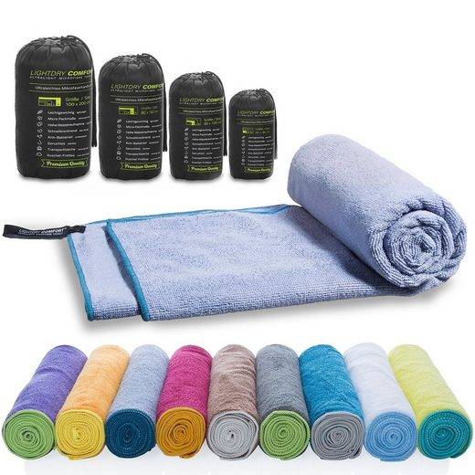 LIGHTDRY Reisehandtuch Backpack Mikrofaser Sporthandtuch Sport, Strand & Badehandtuch mehr Flash Sale