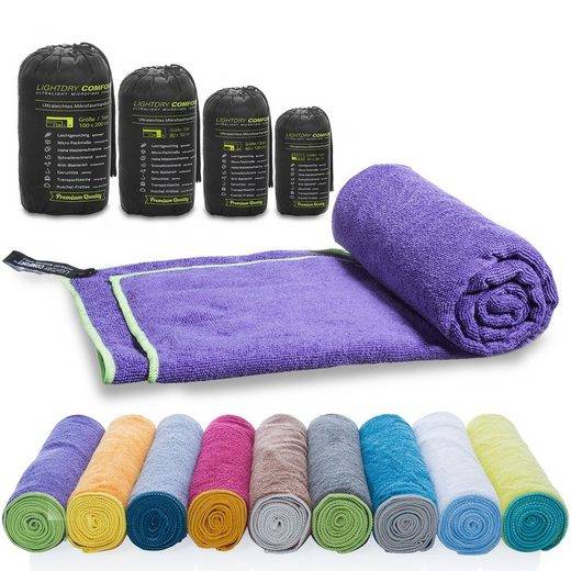 LIGHTDRY Reisehandtuch Backpack Mikrofaser Sporthandtuch Sport, Strand & Badehandtuch mehr Flash Sale