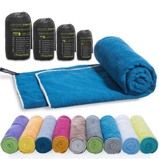 LIGHTDRY Reisehandtuch Backpack Mikrofaser Sporthandtuch Sport, Strand & Badehandtuch mehr Online Shopping