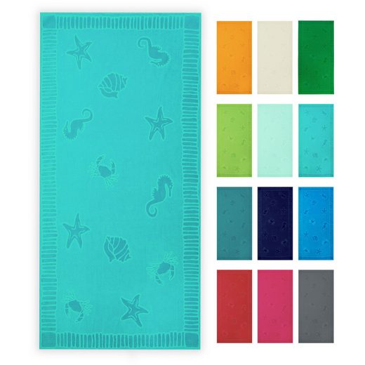 ZOLLNER Strandtuch Frottier (1-St), 100 x 200 cm, 100% Baumwolle, vom Hotelwäschespezialisten mehr Osterangebot