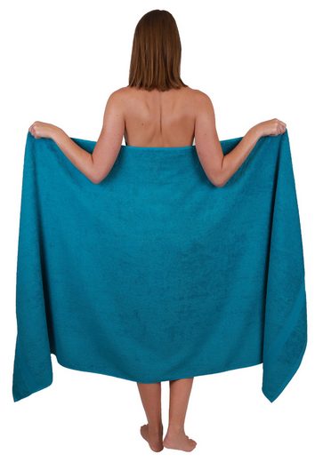 BETZ Badetuch Palermo groß XXL Größe 100 x 200 cm Saunatuch 100% Baumwolle (1 Stück, 1-St) mehr Riesige Ersparnisse