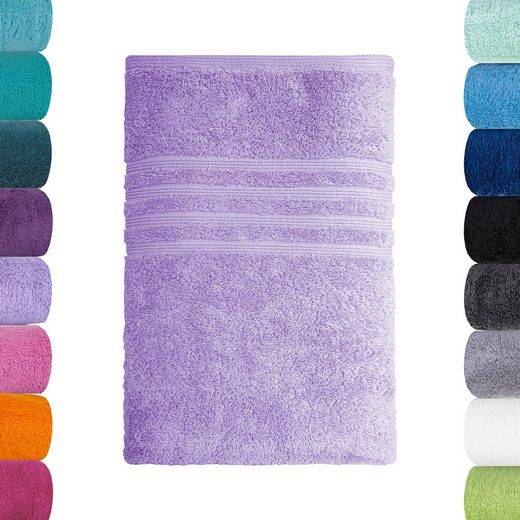 LAVEA Badetuch Bali 100x150cm aus 100% Bio-Baumwolle, einzigartig weiches Badetuch mit 500 g/m² (1-St), hochwertiges und nachhaltiges Premium Strandtuch – saugstarke Faser mehr Tiefpreis