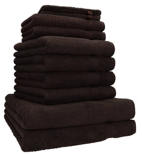 BETZ Handtuch Set 10-tlg. Handtuch-Set PREMIUM 100% Baumwolle (10-St), 100% Baumwolle mehr Schlussverkauf