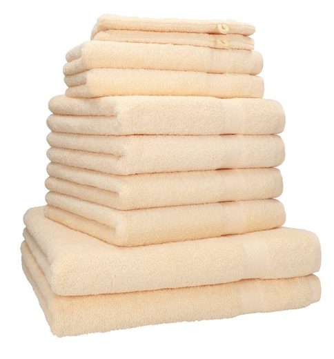 BETZ Handtuch Set 10-tlg. Handtuch-Set PREMIUM 100% Baumwolle (10-St), 100% Baumwolle mehr Günstiger Verkauf