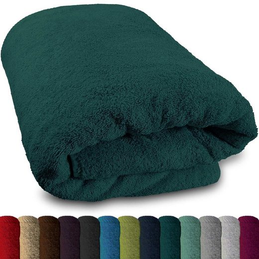 LANUDO Badetücher Lanudo® Saunahandtuch "Maxi Line" 100x200 cm div. Farben 100% Baumwolle (1-St) mehr Heißer Verkauf