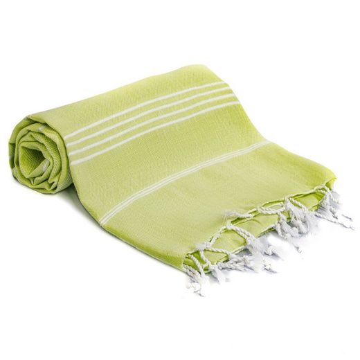 TURQUOISE HOME Hamamtuch Signature Strandtuch 100x180cm XL Saunahandtuch Reisehandtuch 100% Baumwolle mehr Outlet