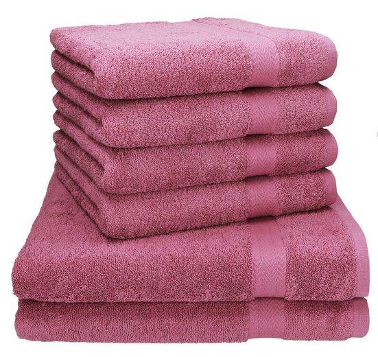 BETZ Handtuch Set Betz PREMIUM Handtuch-Set -6 teiliges Handtücher-Set-100% Baumwolle 100% Baumwolle, (6-tlg) mehr Auslauf