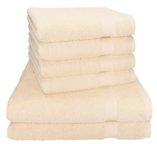 BETZ Handtuch Set Betz PREMIUM Handtuch-Set -6 teiliges Handtücher-Set-100% Baumwolle 100% Baumwolle, (6-tlg) mehr Auslauf