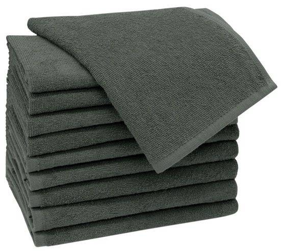 ZOLLNER Gästehandtücher Walkfrottier (10-St), 30 x 50 cm, 100% Baumwolle, vom Hotelwäschespezialisten mehr Zeitbegrenzte Promotion