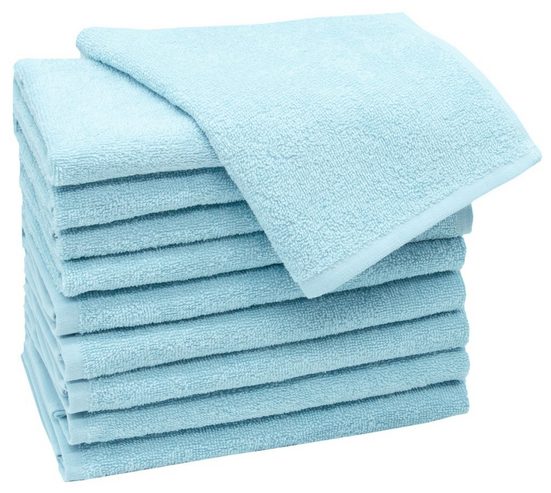 ZOLLNER Gästehandtücher Walkfrottier (10-St), 30 x 50 cm, 100% Baumwolle, vom Hotelwäschespezialisten mehr Zeitbegrenzte Promotion