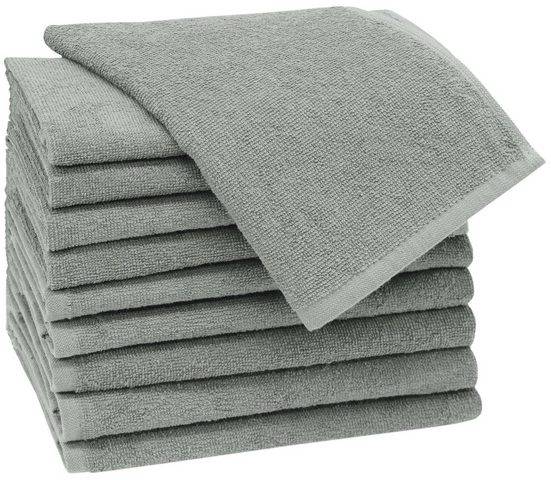 ZOLLNER Gästehandtücher Walkfrottier (10-St), 30 x 50 cm, 100% Baumwolle, vom Hotelwäschespezialisten mehr Zeitbegrenzte Promotion