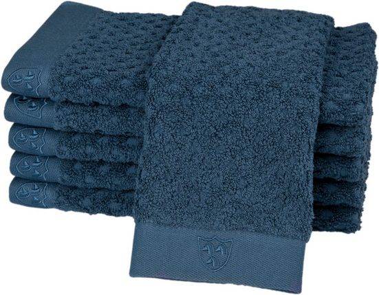 ROSS Gästehandtücher Harmony Frottier (6-St), 100 % Baumwolle mehr Black Friday Preise