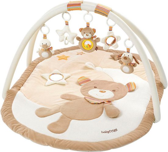 FEHN Spielbogen Rainbow, 3-D-Activity-Decke mit Krabbeldecke mehr
