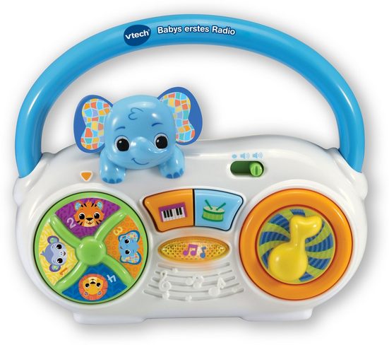 VTECH® Lernspielzeug VTechBaby, Babys erstes Radio mit Licht und Sound mehr