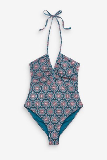 NEXT Badeanzug Bauchformender Neckholder-Badeanzug 1-St mehr Bis zu 50% Rabatt
