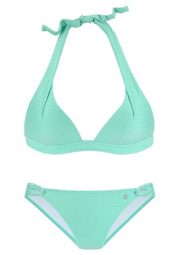 S.OLIVER Triangel-Bikini Cho mit Zierknoten mehr