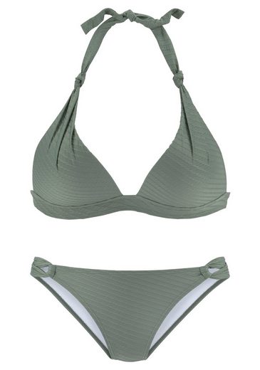 S.OLIVER Triangel-Bikini Cho mit Zierknoten mehr Rabatte dieses Monats