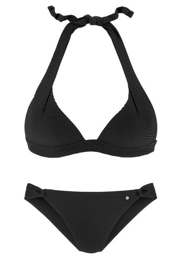 S.OLIVER Triangel-Bikini Cho mit Zierknoten mehr Rabatte dieses Monats