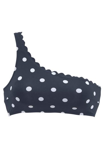 LASCANA Bustier-Bikini-Top Jada in One-Shoulder-Form mehr