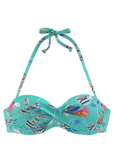 SUNSEEKER Bügel-Bandeau-Bikini-Top Jam mit Wickeloptik mehr Fabrikverkauf