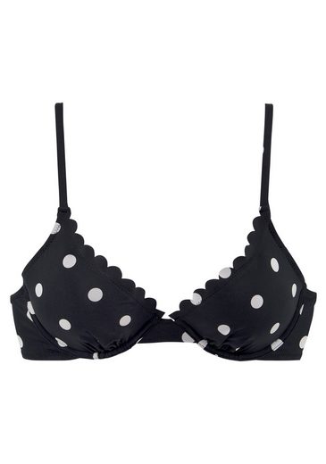 LASCANA Bügel-Bikini-Top Jada mit leichter Wattierung und Muschelkante mehr Muttertagsangebot