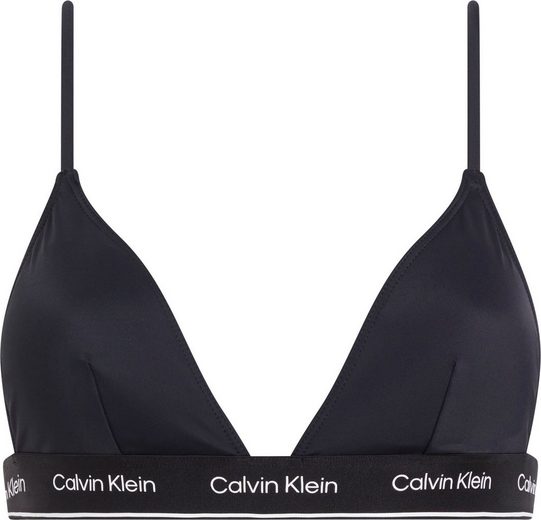 CALVIN KLEIN SWIMWEAR Triangel-Bikini-Top TRIANGLE-RP mit Logoschriftzügen auf dem Unterband mehr Sonderangebote