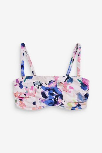 NEXT Bandeau-Bikini-Top Unwattierter, trägerloser Minimizer-Bikini, DD+ 1-St mehr Begrenzte Freigabe