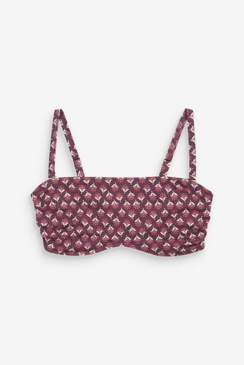 NEXT Bandeau-Bikini-Top Unwattierter, trägerloser Minimizer-Bikini, DD+ 1-St mehr Neueste Stile
