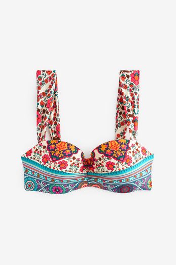 NEXT Bandeau-Bikini-Top Figurformendes, wattiertes Bandeau-Bikinitop 1-St mehr 50% Rabatt für begrenzte Zeit