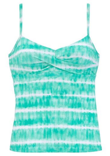S.OLIVER Bügel-Tankini-Top Enja mit Batikdruck und Wickeloptik mehr Hotsell