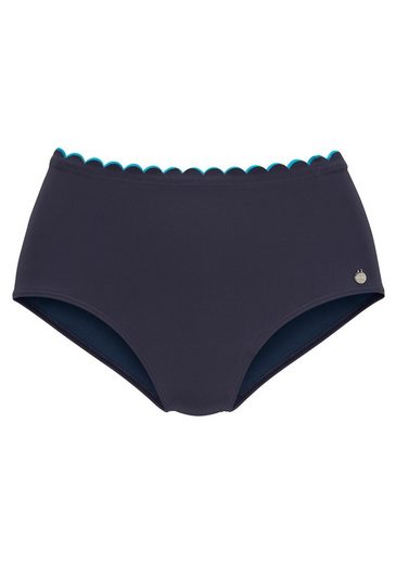 LASCANA Highwaist-Bikini-Hose Camilla mit Farbkontrast mehr Nur noch ein Tag übrig