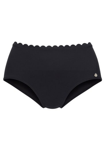 LASCANA Highwaist-Bikini-Hose Camilla mit Farbkontrast mehr Nur noch ein Tag übrig