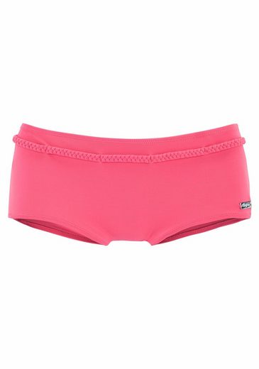 BUFFALO Bikini-Hotpants Happy mit geflochtenem Ziergürtel mehr Super Rabatt