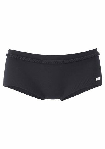 BUFFALO Bikini-Hotpants Happy mit geflochtenem Ziergürtel mehr Super Rabatt